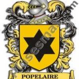 Escudo del apellido Popelaire