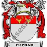 Escudo del apellido Popham