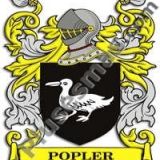 Escudo del apellido Popler