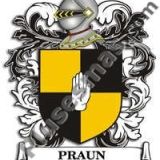 Escudo del apellido Praun