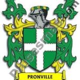 Escudo del apellido Pronville