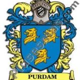 Escudo del apellido Purdam