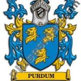 Escudo del apellido Purdum