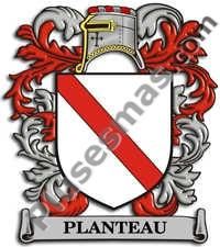 Escudo del apellido Planteau