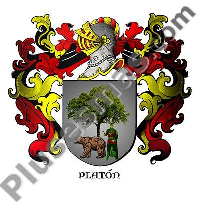 Escudo del apellido Platón