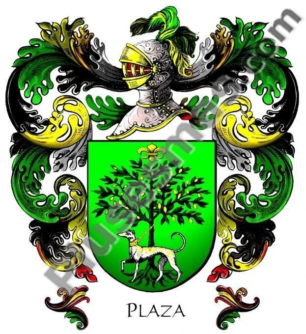 Escudo del apellido Plaza