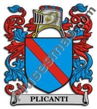 Escudo del apellido Plicanti