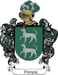 Escudo del apellido Pompa