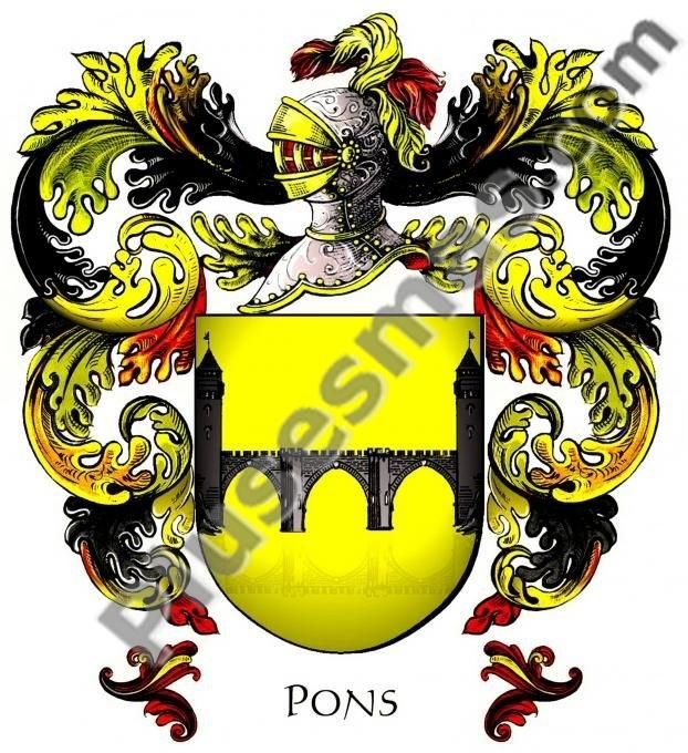 Escudo del apellido Pons