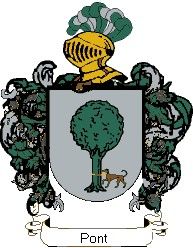 Escudo del apellido Pont