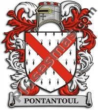 Escudo del apellido Pontantoul