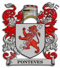 Escudo del apellido Ponteves