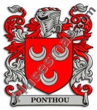 Escudo del apellido Ponthou