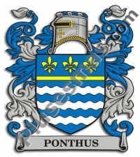 Escudo del apellido Ponthus