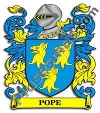 Escudo del apellido Pope