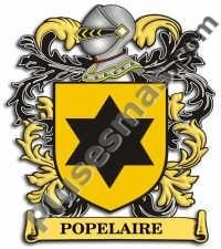 Escudo del apellido Popelaire