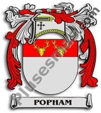 Escudo del apellido Popham