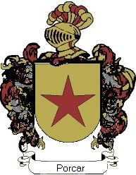 Escudo del apellido Porcar