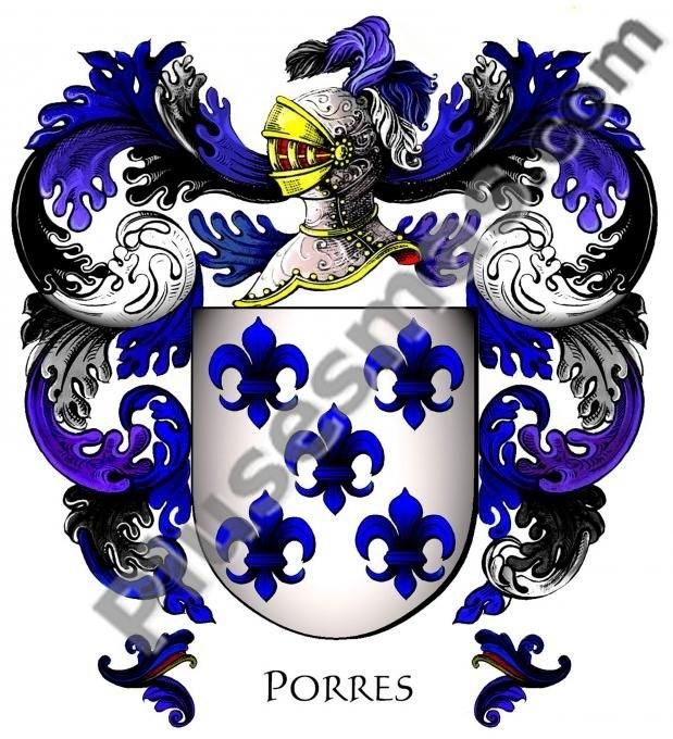 Escudo del apellido Porres