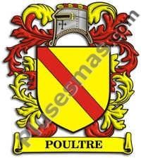 Escudo del apellido Poultre