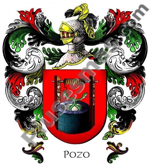 Escudo del apellido Pozo