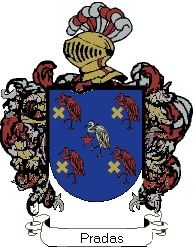 Escudo del apellido Pradas