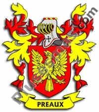 Escudo del apellido Preaux