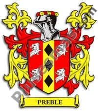 Escudo del apellido Preble