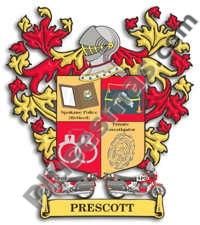 Escudo del apellido Prescott-inv