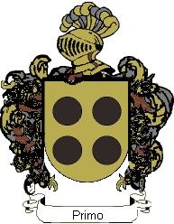 Escudo del apellido Primo