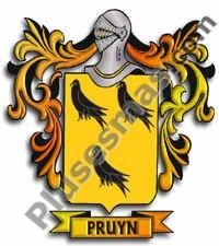 Escudo del apellido Pruyn