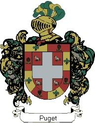 Escudo del apellido Puget