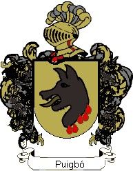 Escudo del apellido Puigbó