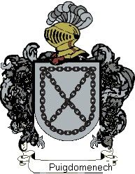 Escudo del apellido Puigdomenech