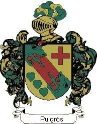 Escudo del apellido Puigrós