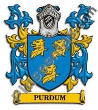 Escudo del apellido Purdum