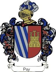 Escudo del apellido Puy