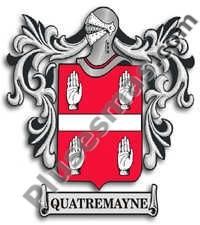 Escudo del apellido Quatremayne