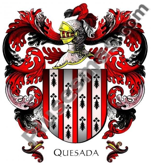 Escudo del apellido Quesada