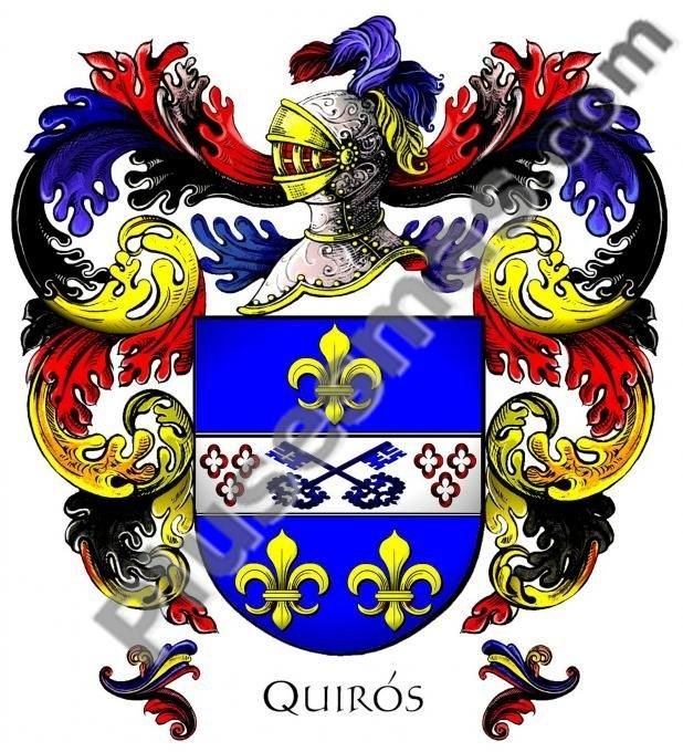 Escudo del apellido Quirós