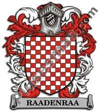 Escudo del apellido Raadenraa