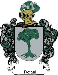 Escudo del apellido Rafael