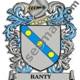 Escudo del apellido Ranty
