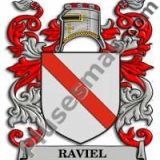 Escudo del apellido Raviel