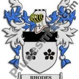 Escudo del apellido Rhodes