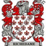 Escudo del apellido Richedame