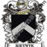 Escudo del apellido Rietwyk