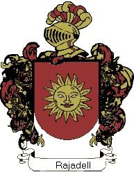 Escudo del apellido Rajadell