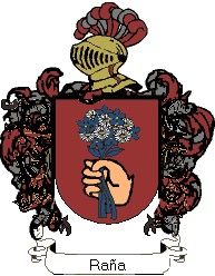 Escudo del apellido Raña