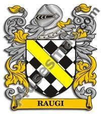 Escudo del apellido Raugi
